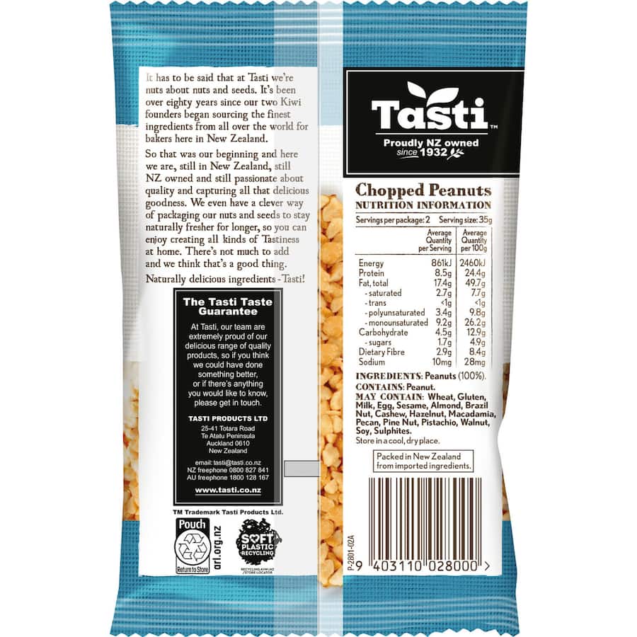 Tasti Chopped Nuts 70g