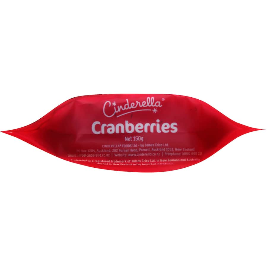 Cinderella Cranberries Dried 150g
