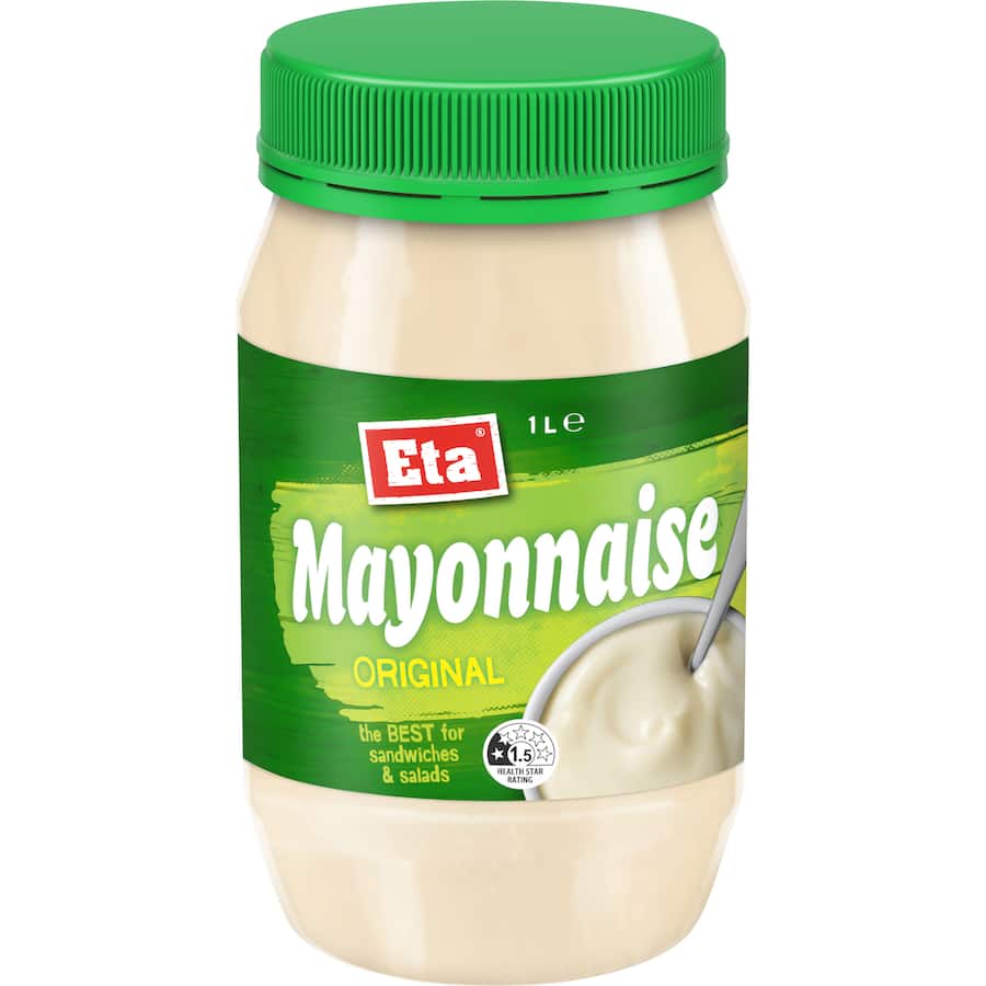 Eta Mayonnaise Original Jar 1L