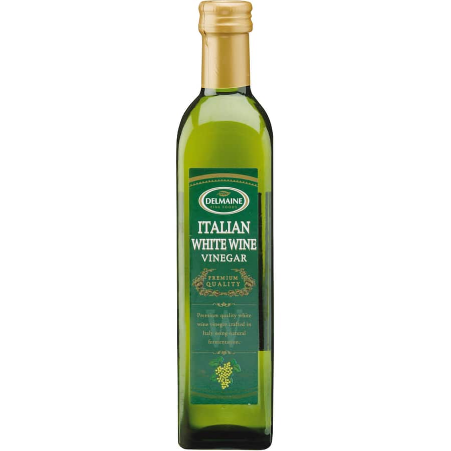 Delmaine Vinegar White Wine Italian Btl 500mL