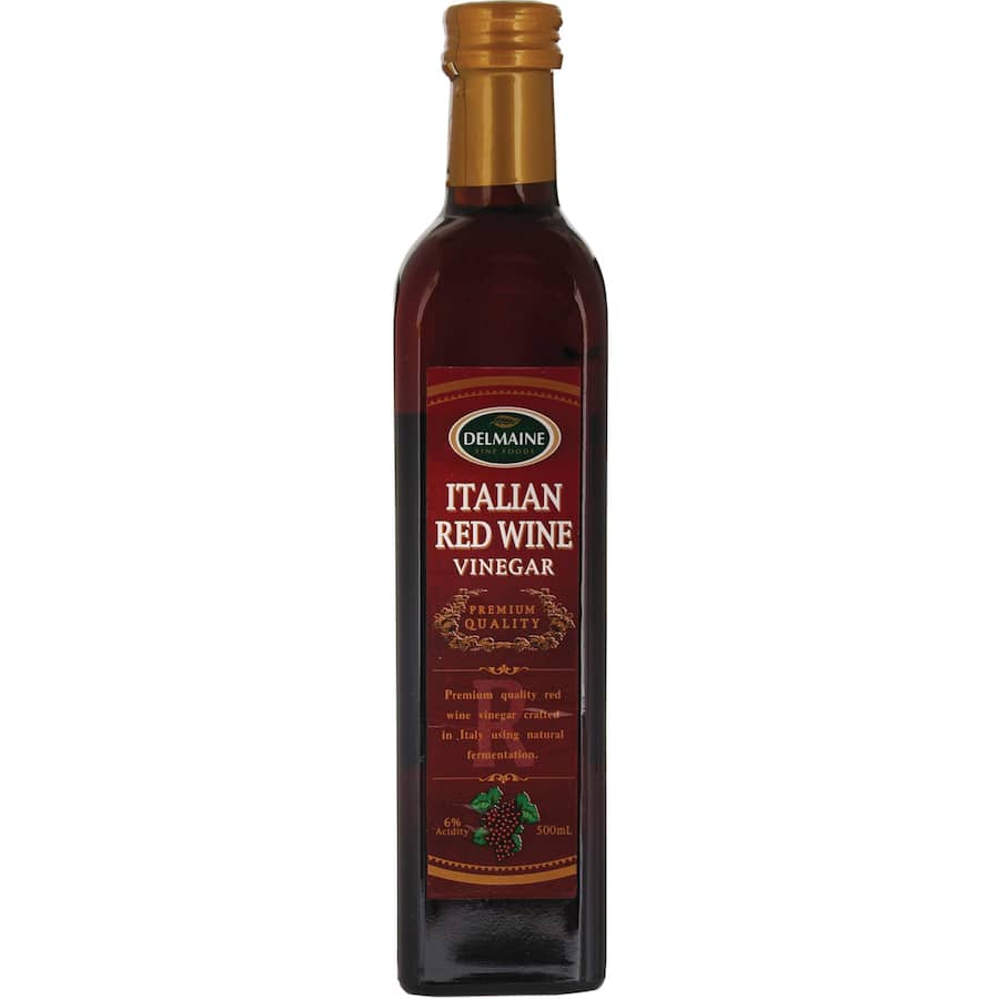 Delmaine Vinegar Red Wine Italian Btl 500mL