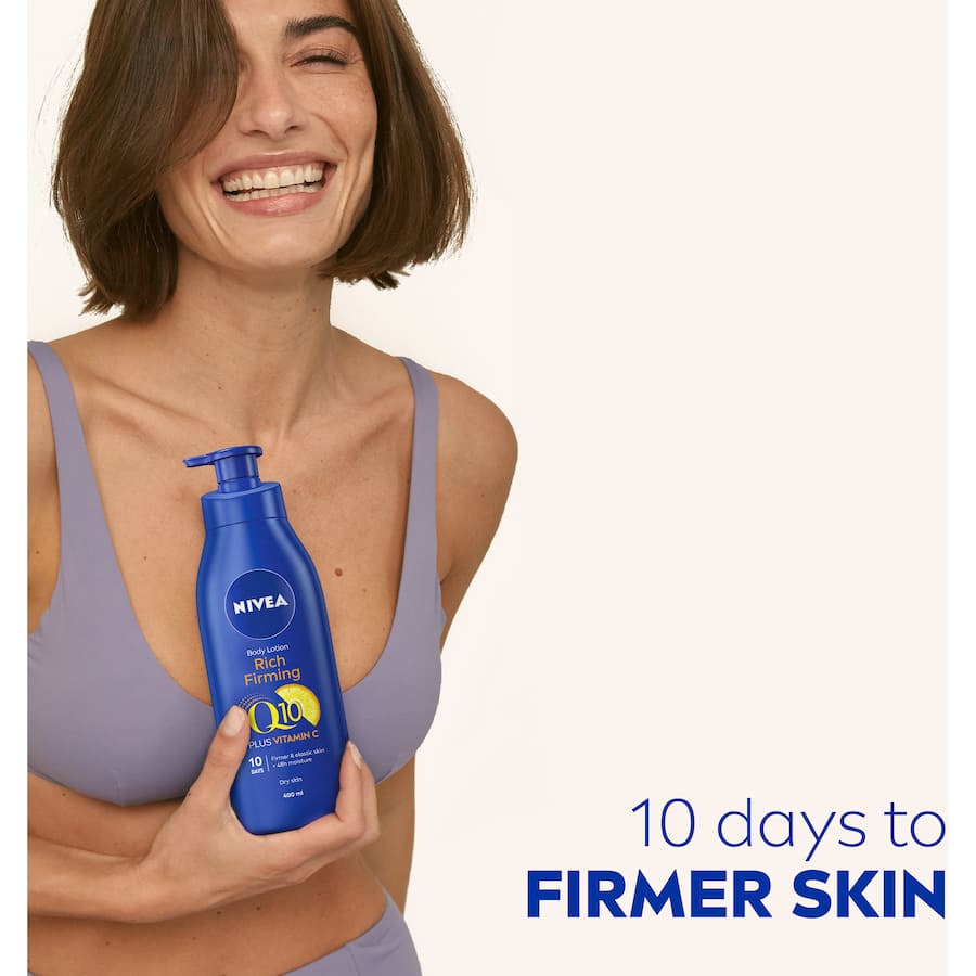 Nivea Body Lotion Rich Firming Q10 Pump 400mL