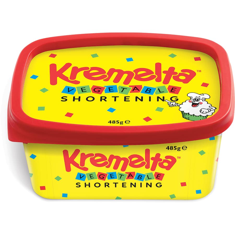 Kremelta Vegetable Fat Shortening Tub 485g