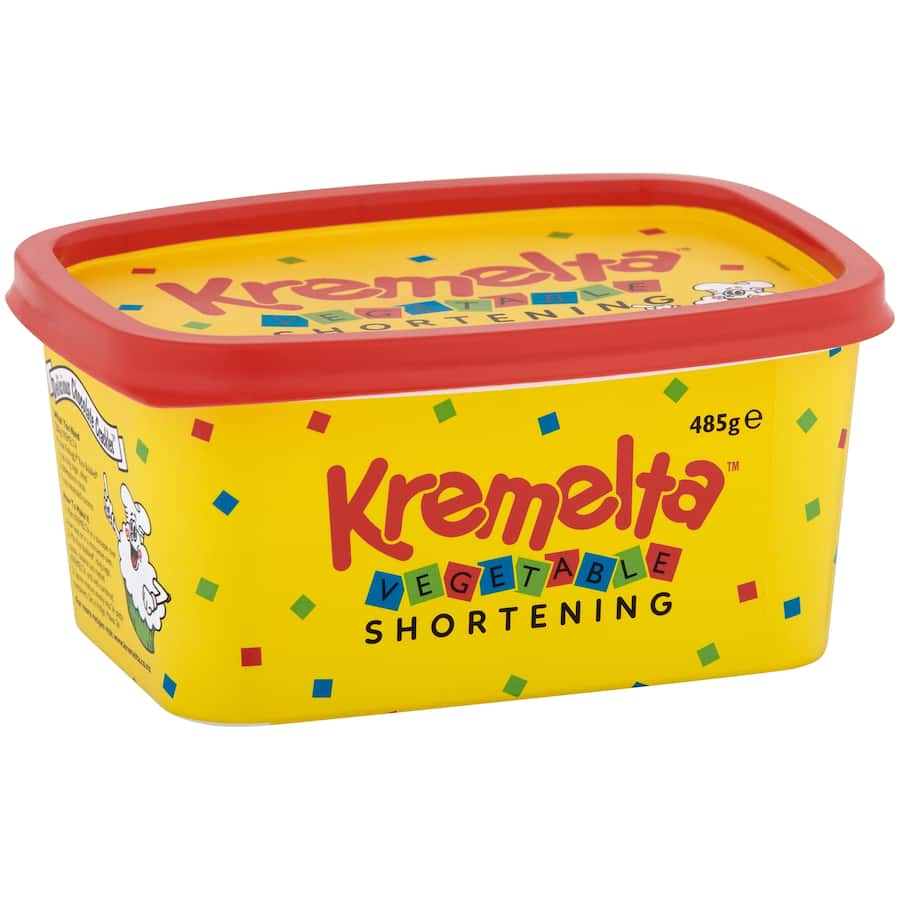 Kremelta Vegetable Fat Shortening Tub 485g