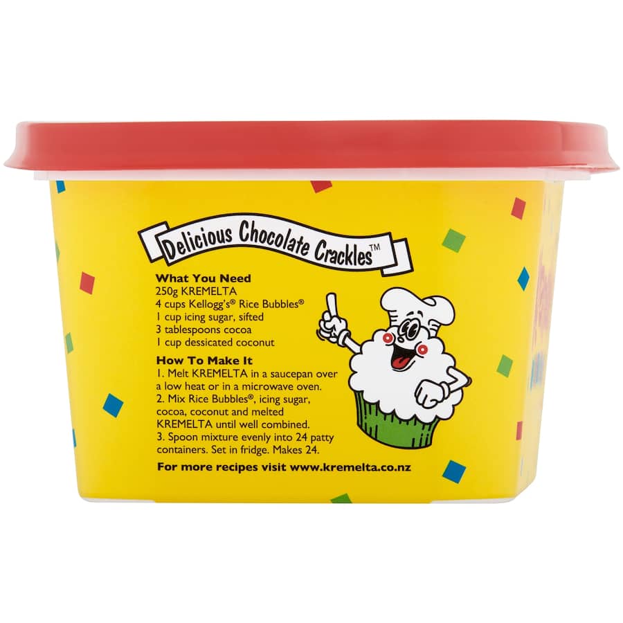 Kremelta Vegetable Fat Shortening Tub 485g