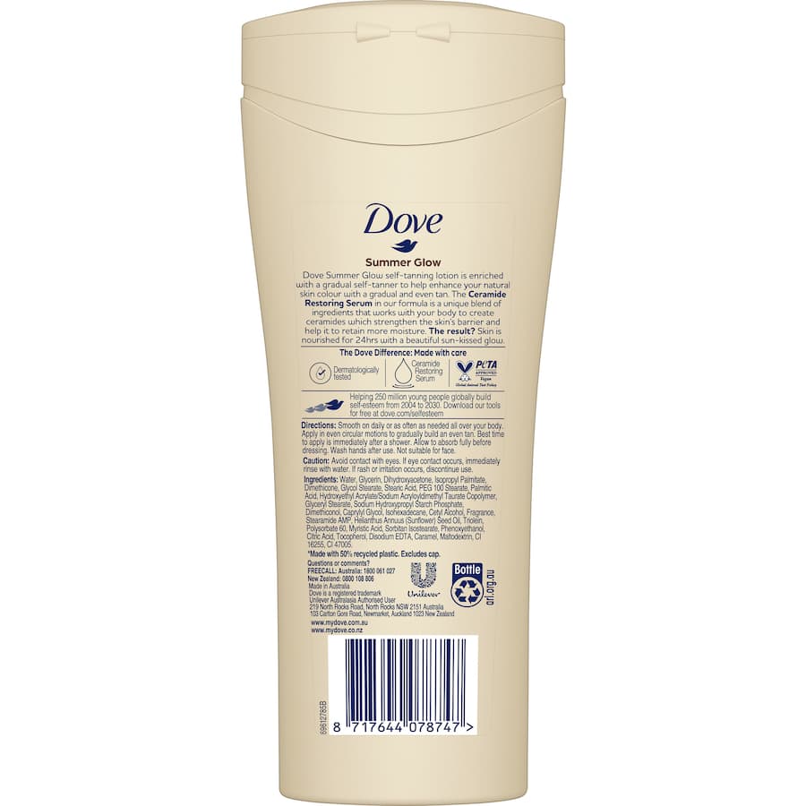 Dove Body Lotion Medium To Dark Skin 400mL
