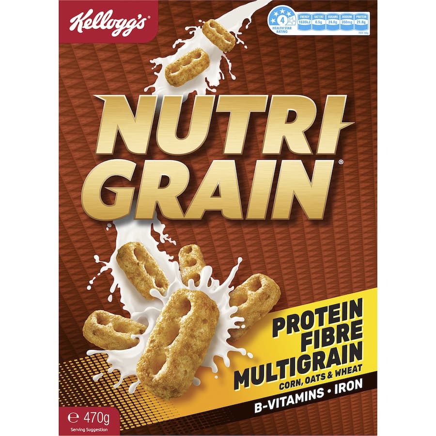 Kellogg's Nutrigrain Cereal 470g