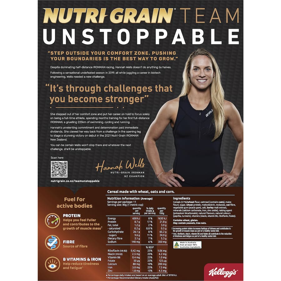 Kellogg's Nutrigrain Cereal 470g
