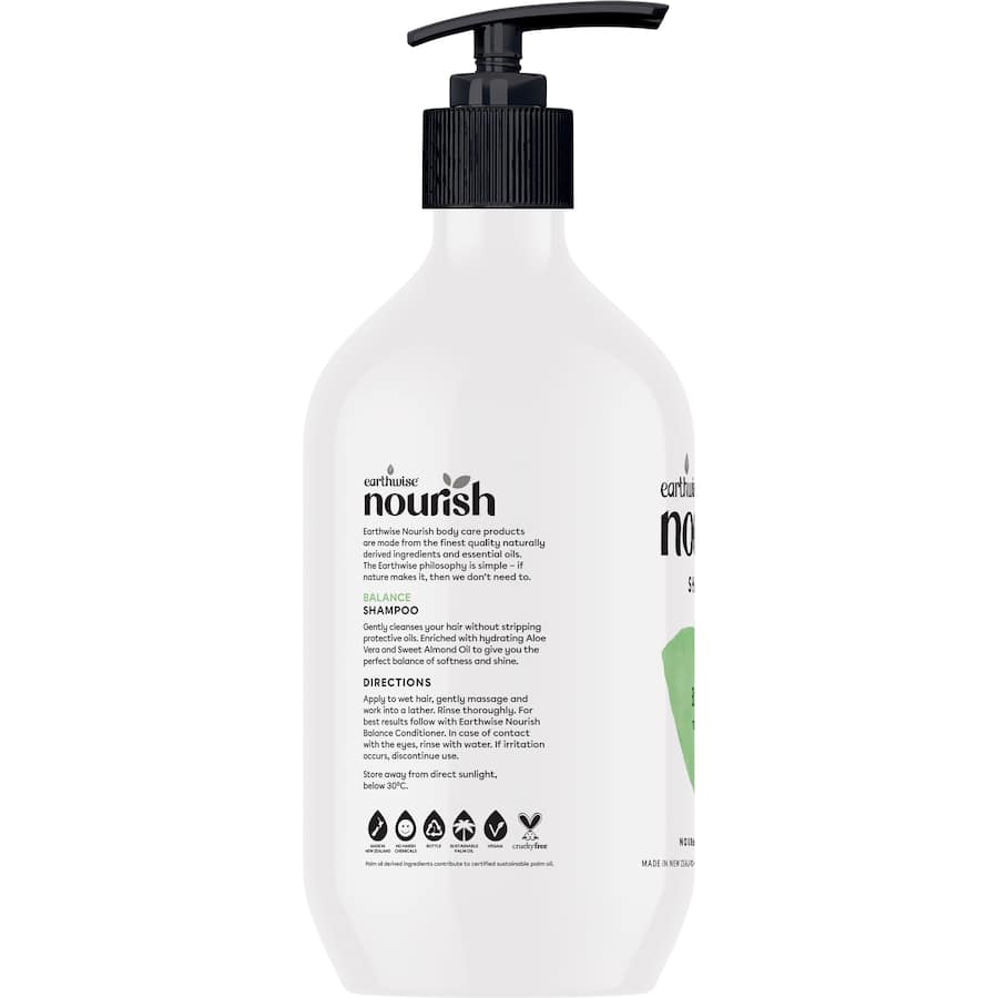 Nourish Shampoo Balance Normal Hair Pump 800mL
