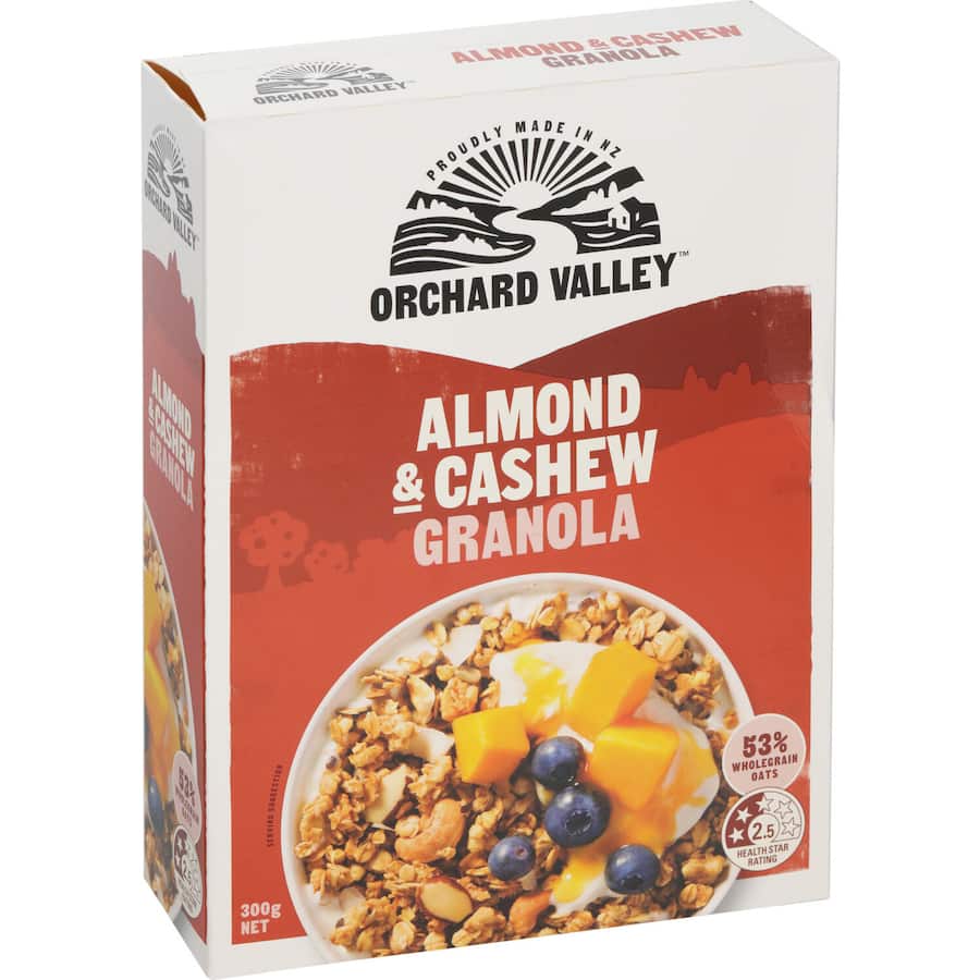 Orchard Valley Granola Almond Cashew 300g