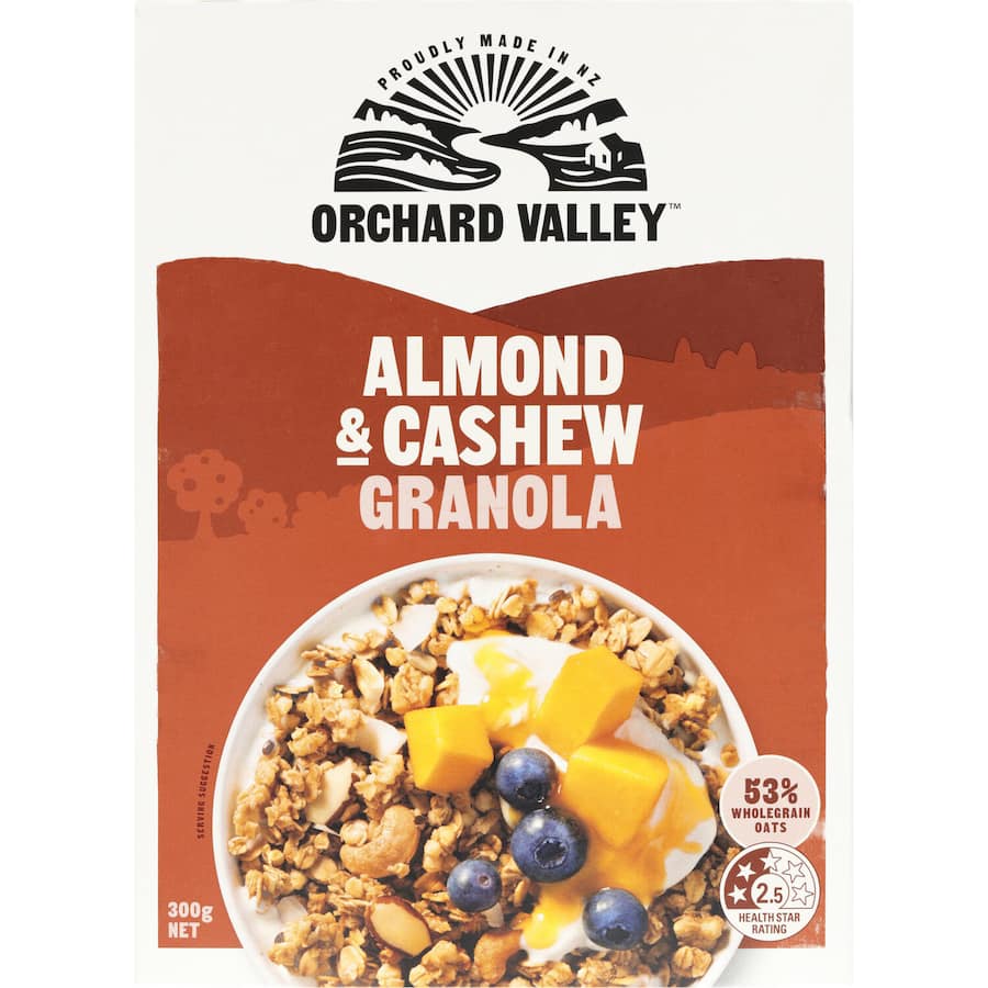 Orchard Valley Granola Almond Cashew 300g