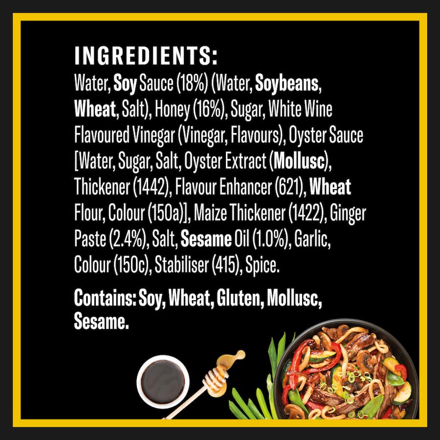 Watties Wok Creations Stir-fry Sauce Honey Soy Pouch 210g