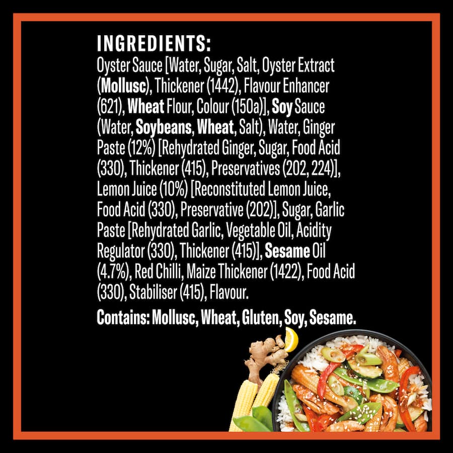 Watties Wok Creations Stir-fry Sauce Lemon, Ginger & Sesame Pouch 125g