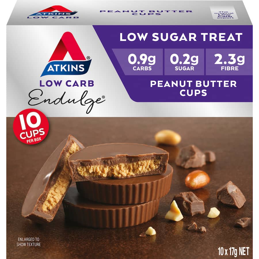 Atkins Endulge Peanut Butter Cups 10pk 170g