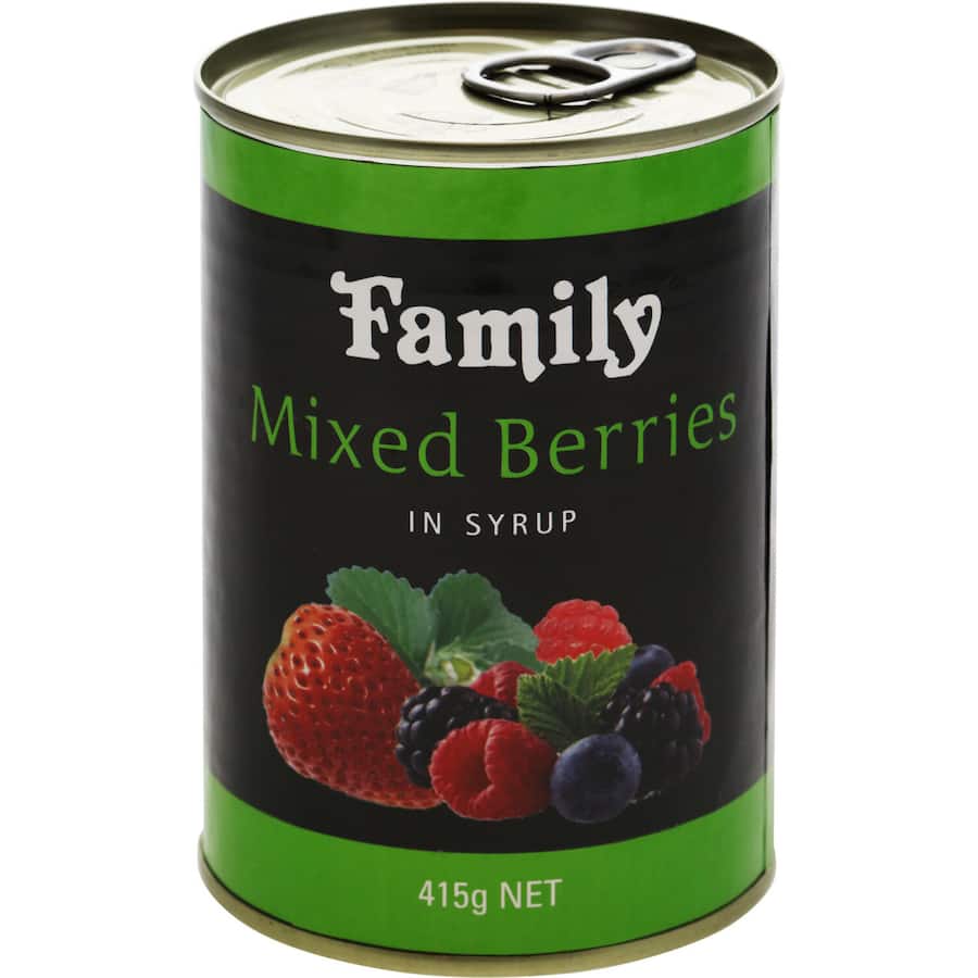 Family Mixed Berries In Syrup 415g