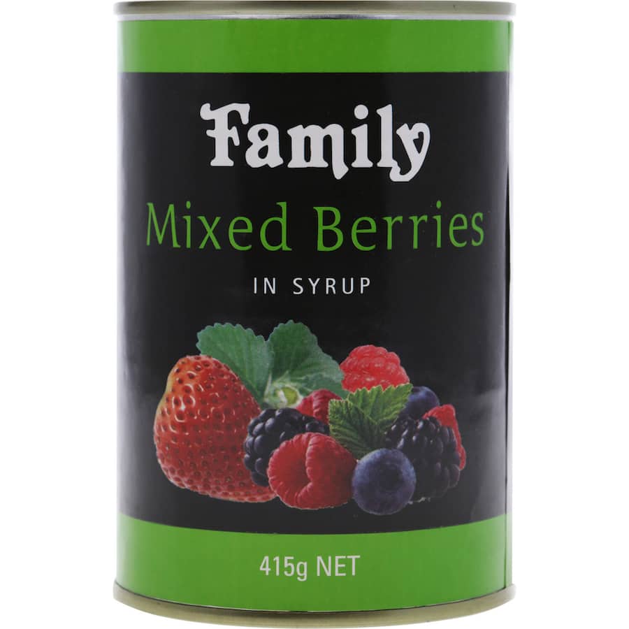 Family Mixed Berries In Syrup 415g