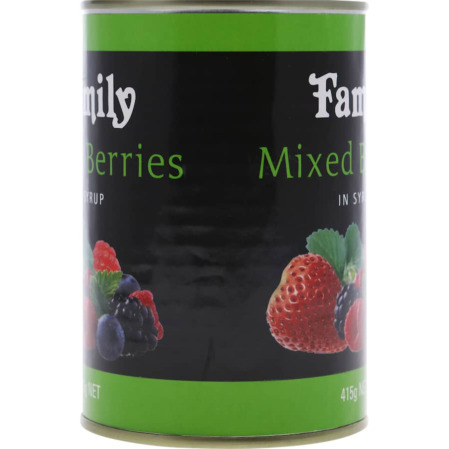 Family Mixed Berries In Syrup 415g