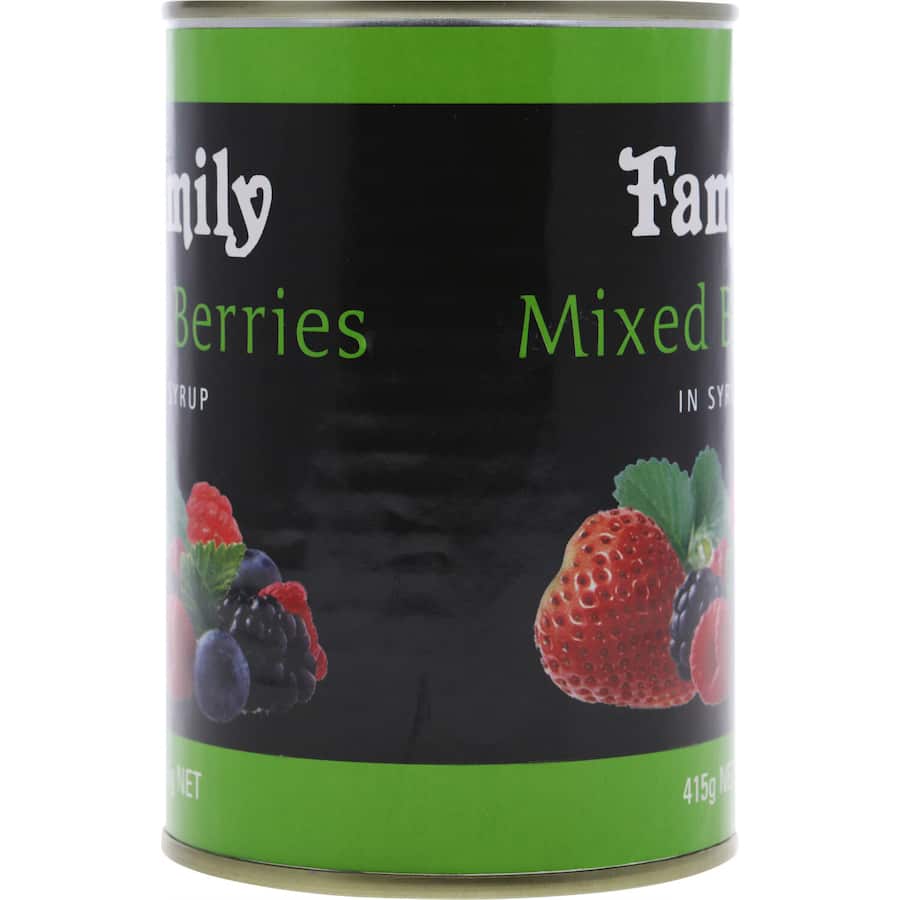 Family Mixed Berries In Syrup 415g