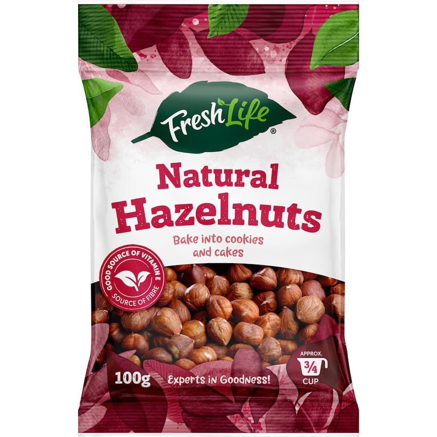 Freshlife Natural Hazelnuts  100g