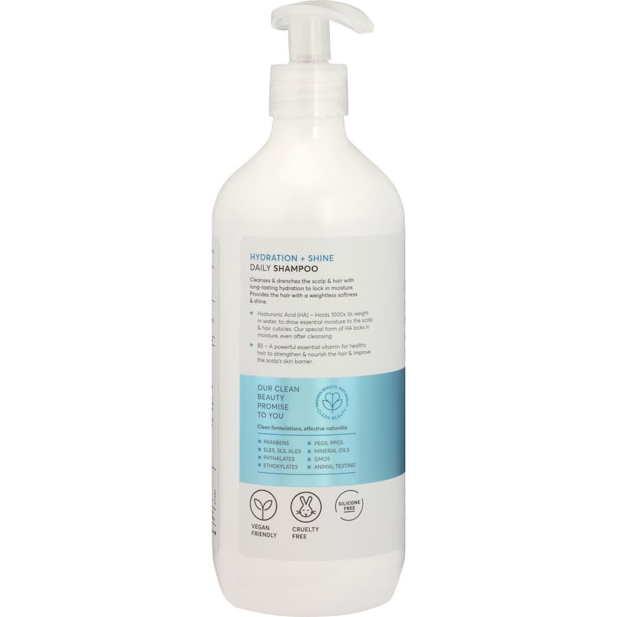 Essano Expertise Shampoo Hydration & Shine Pump 600mL