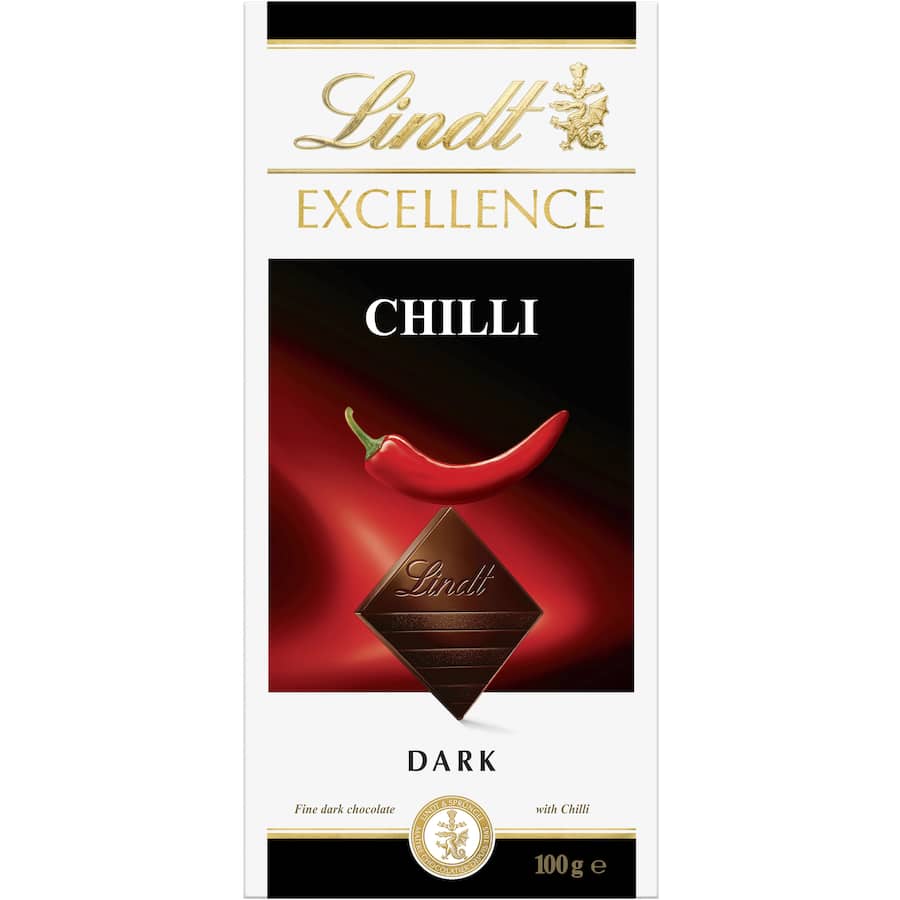 Lindt Excellence Chocolate Chilli 100g