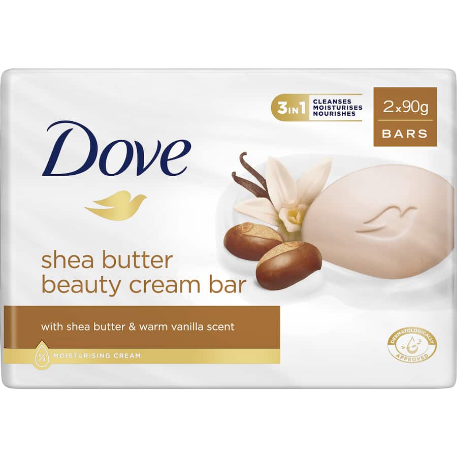 Dove Soap Bar Shea Butter 2x90g