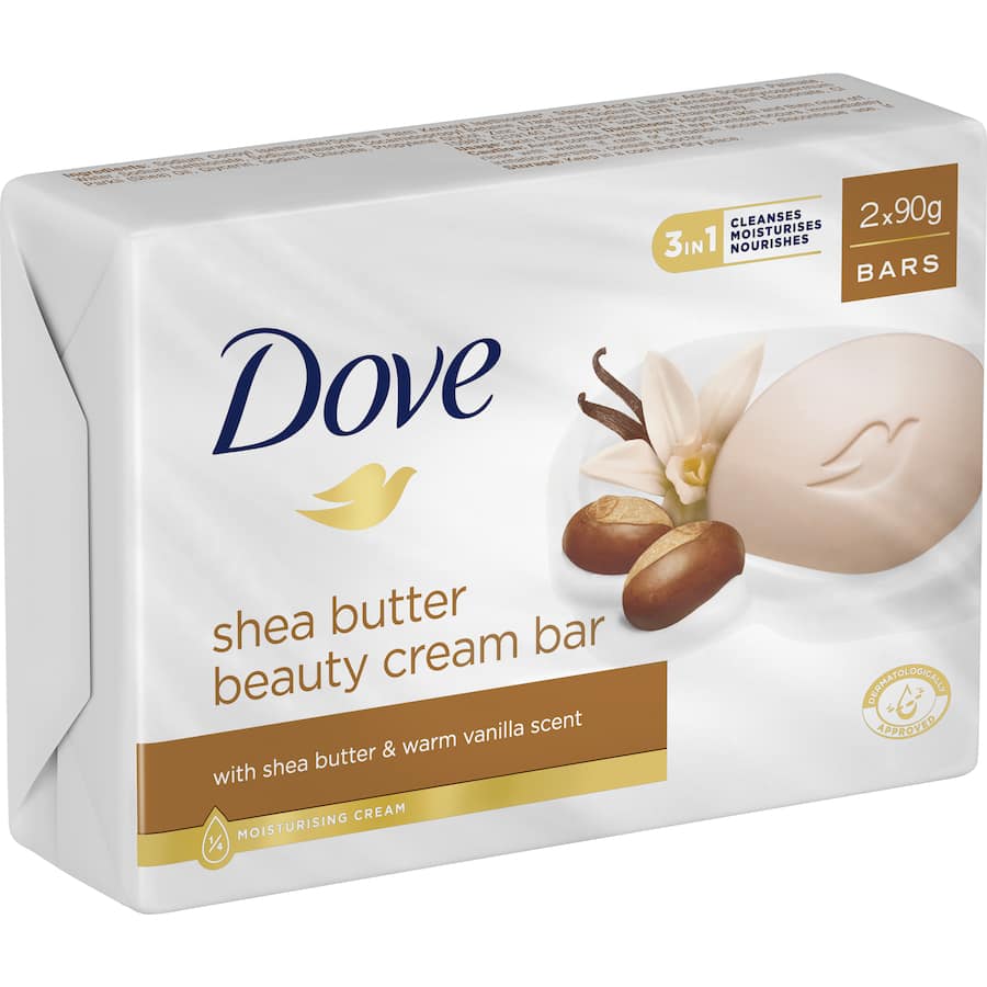 Dove Soap Bar Shea Butter 2x90g