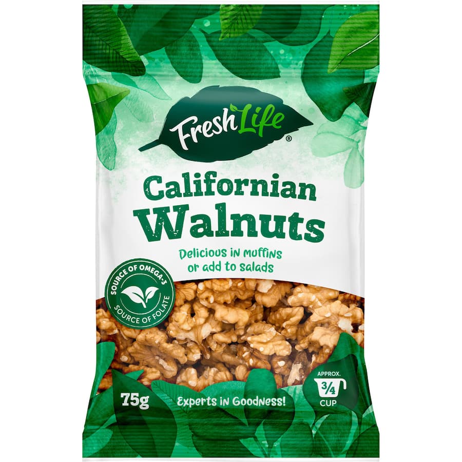 Fresh Life Californian Walnuts  75g