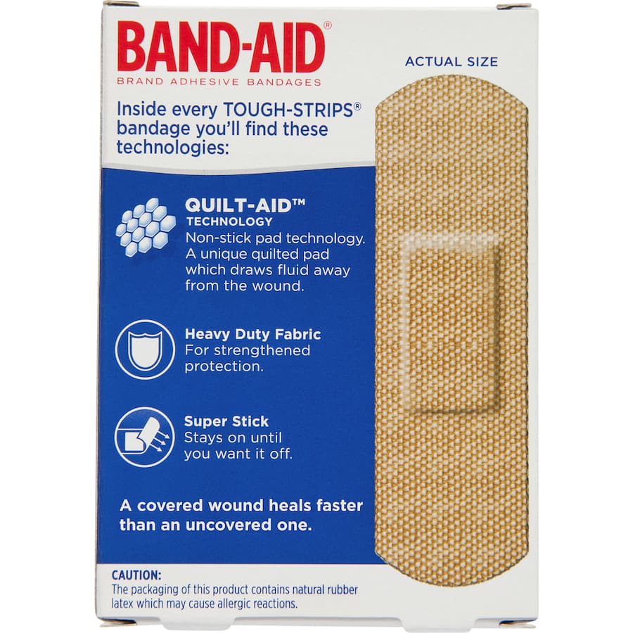 Band Aid Plasters Tough Strips 40pack