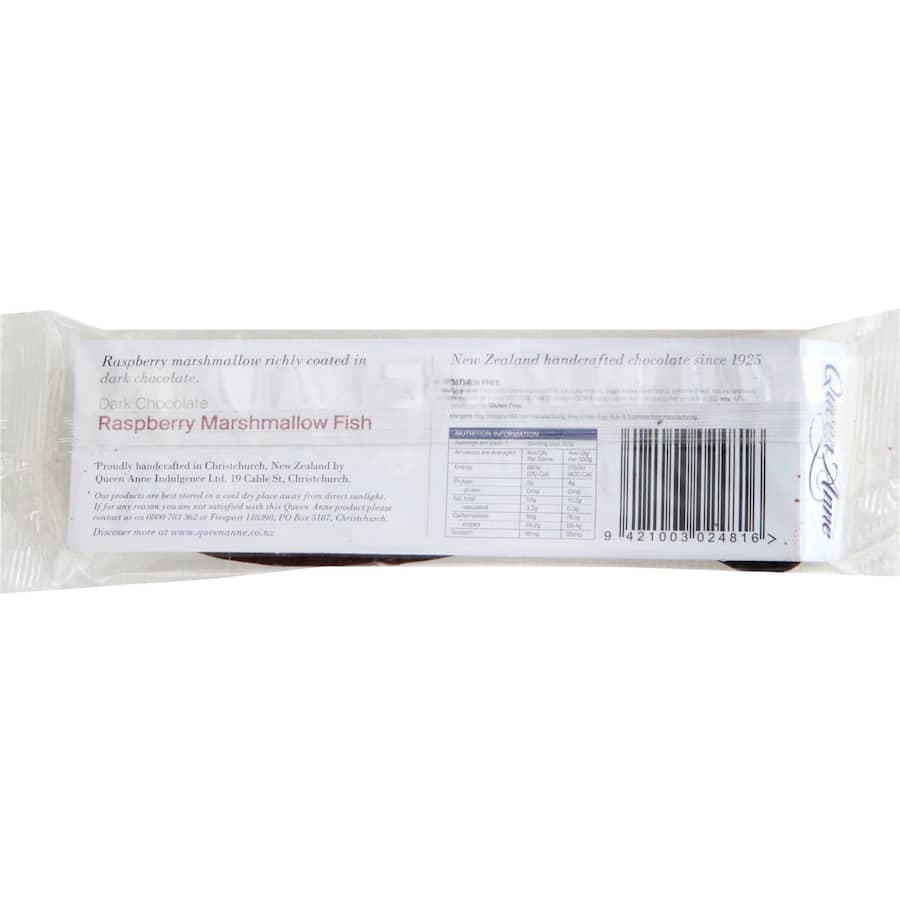 Queen Anne Chocolate Bar Dark & Marshmallow Fish 50g