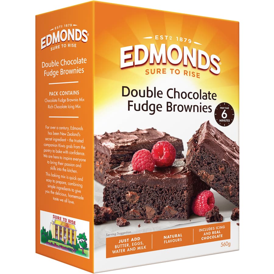 Edmonds Brownie Mix Choc Fudge Brownie 560g