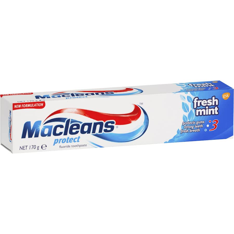 Macleans Protect Toothpaste Fresh Mint Tube 170g