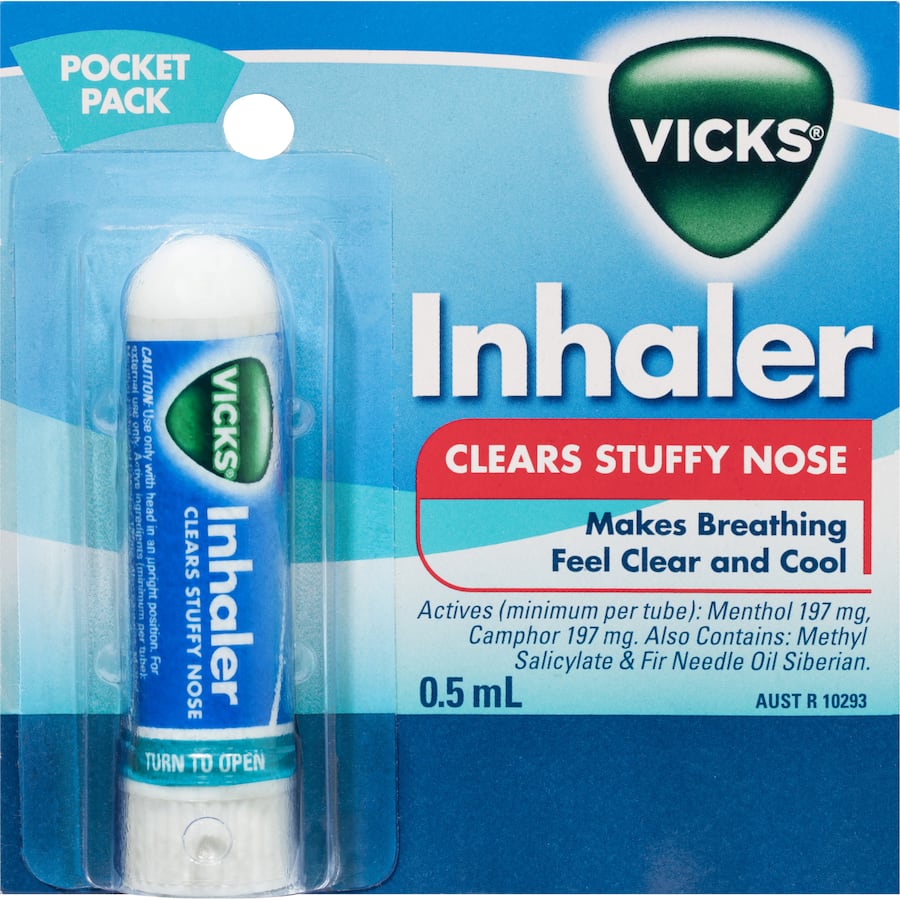 Vicks Cold Remedy Inhaler Pkt 1pack