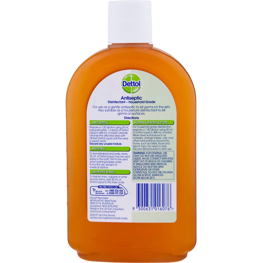 Dettol Antiseptic Household Cleaning Disinfectant 500mL