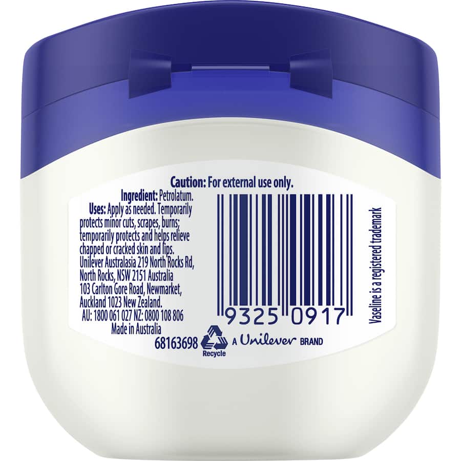 Vaseline Petroleum Jelly White 50g