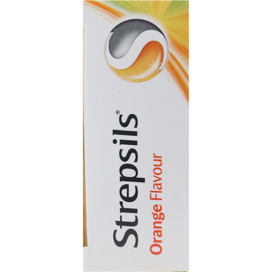 Strepsils Cough Throat Lozenges Soothing Relief Orange 36pack