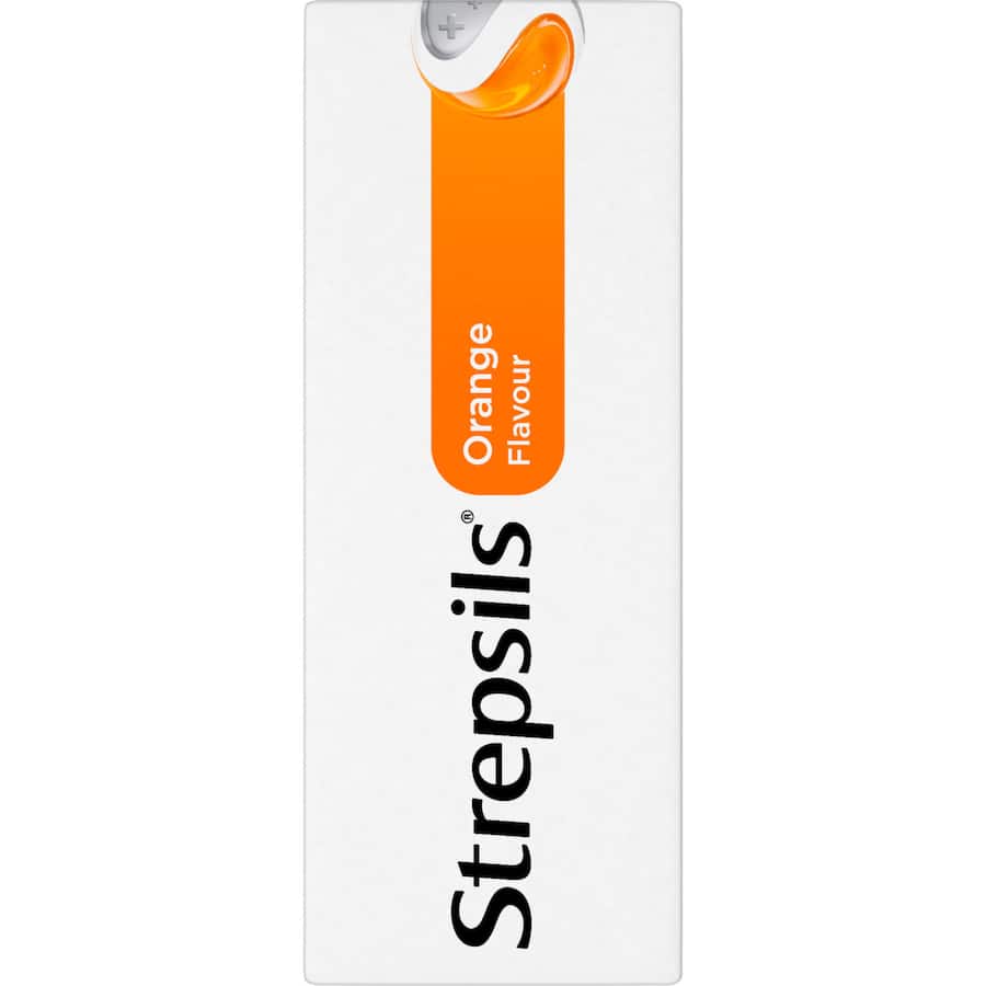 Strepsils Cough Throat Lozenges Soothing Relief Orange 36pack