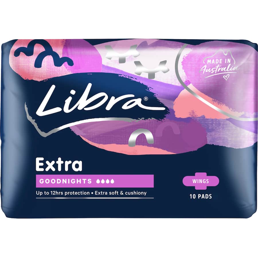 Libra Extra Pads Goodnights Wings 10pack