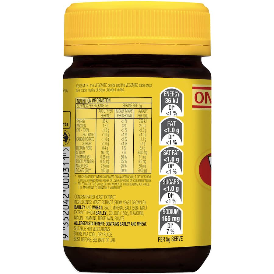 Vegemite Yeast Spread 280g