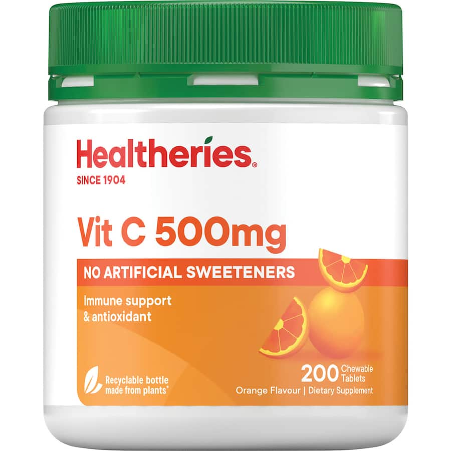 Healtheries Vitamin C Value Pack 500mg 200pack