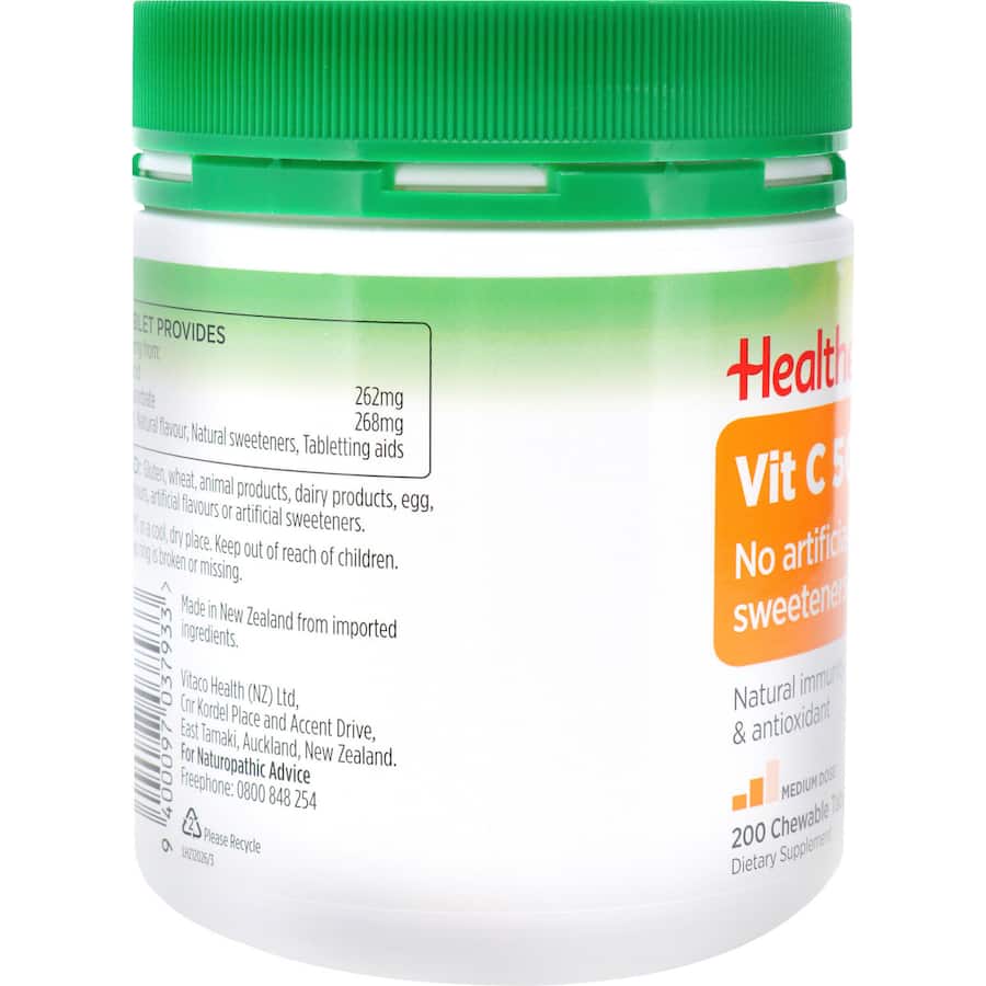 Healtheries Vitamin C Value Pack 500mg 200pack