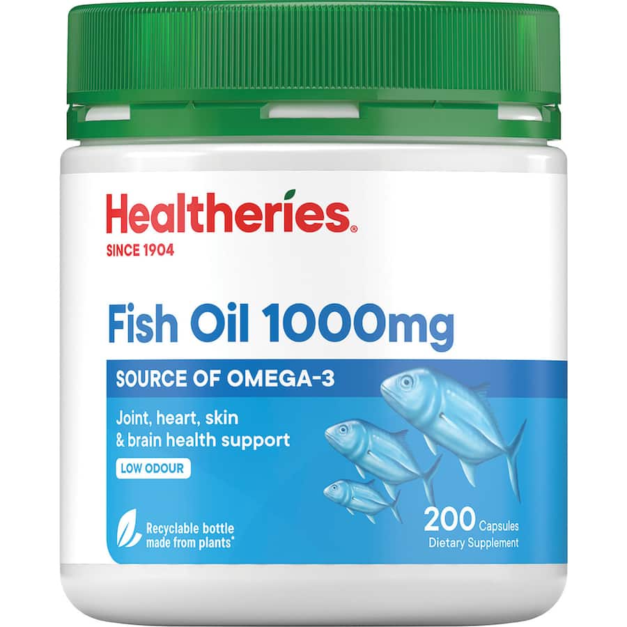 Healtheries Fish Oil Value Pack 1000mg 200pack