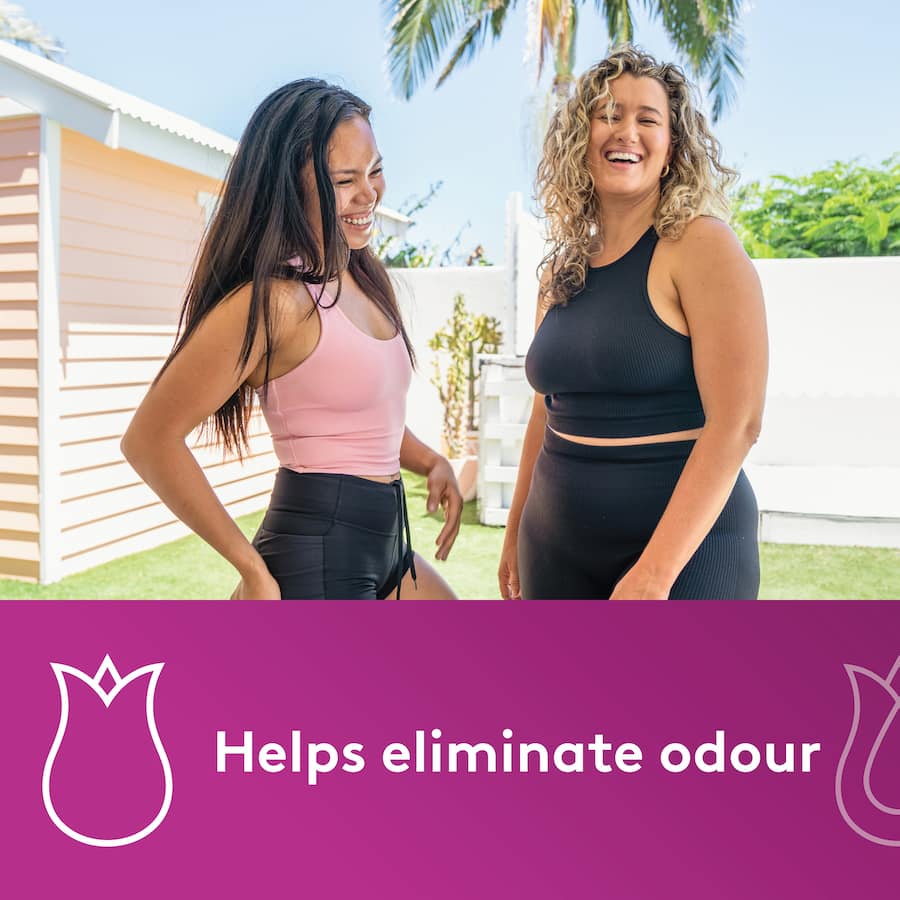 Poise Continence Liner Extra Long With Charcoal 20pack