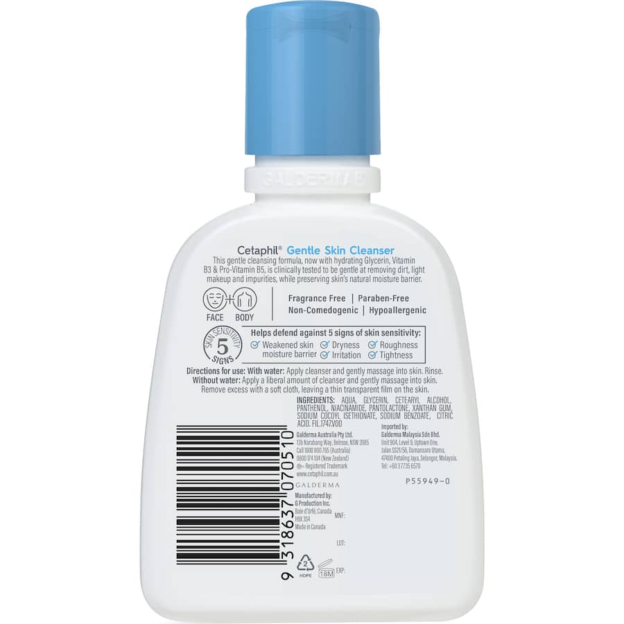 Cetaphil Skin Cleanser Gentle 125mL