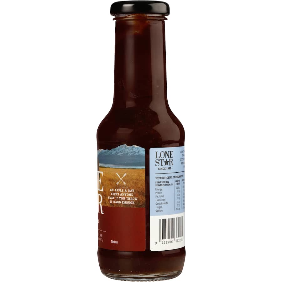 Lone Star Bbq Sauce 300mL