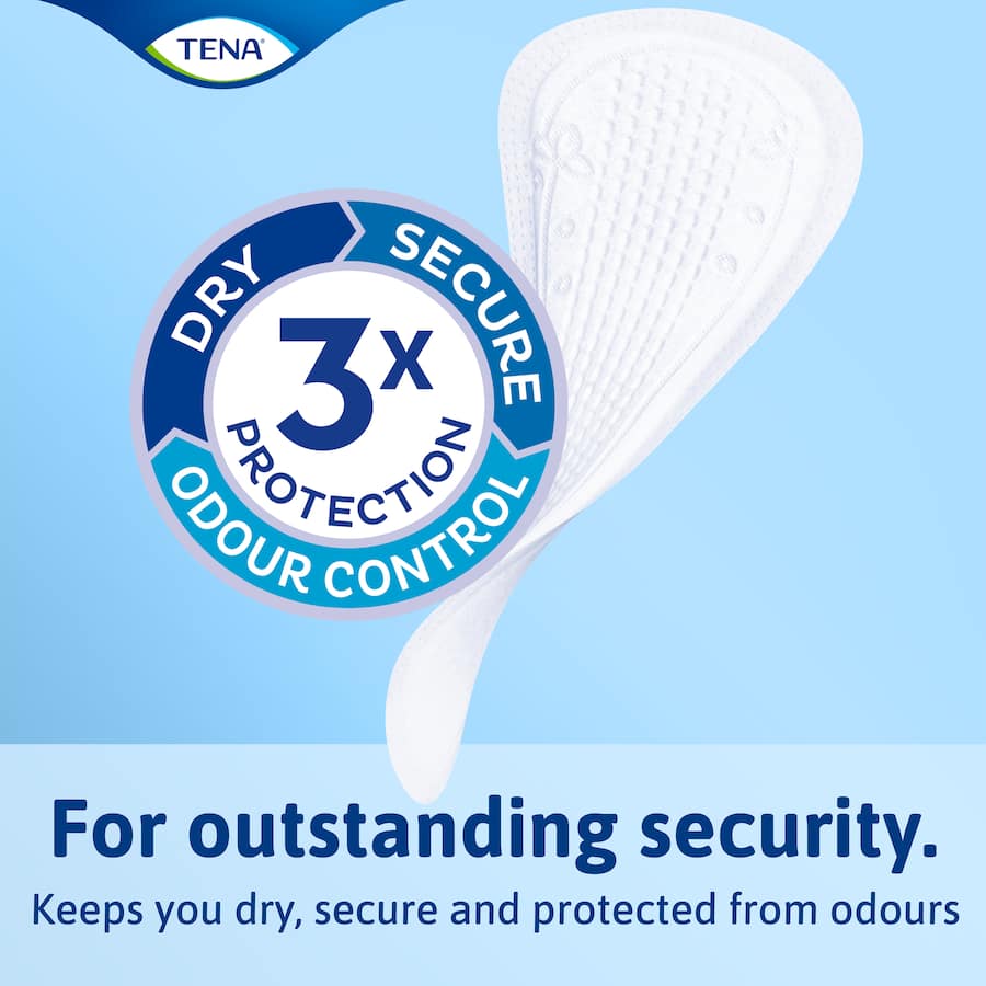 Tena Active Womens Continence Liners Extra Long 24pack