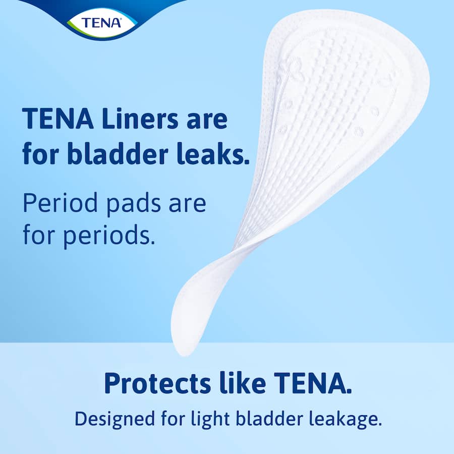 Tena Active Womens Continence Liners Extra Long 24pack