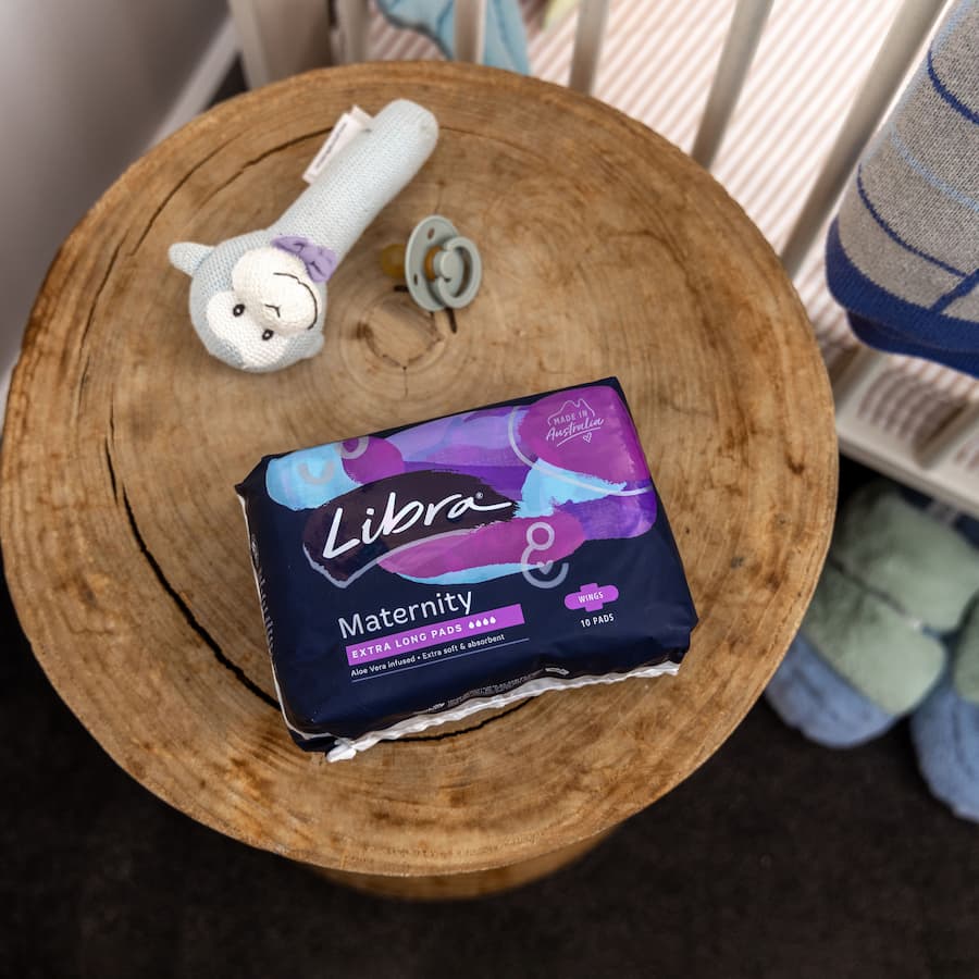 Libra Maternity Pads Extra Long With Wings 10pack