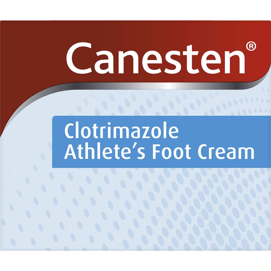 Canesten Athletes Foot Cream Clotrimazole 10mg/g 50g