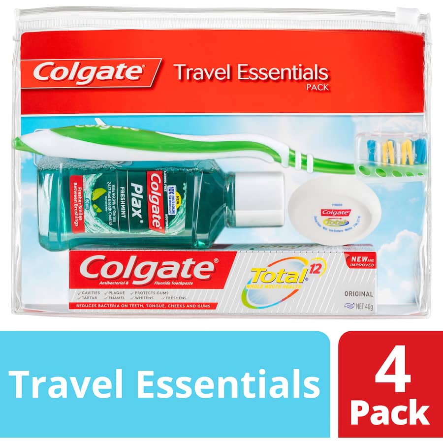 Colgate Oral Care Travel Essentials Kit 1pack